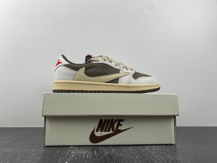 KIDS Travis Scott x Air Jordan 1 OG Low PS